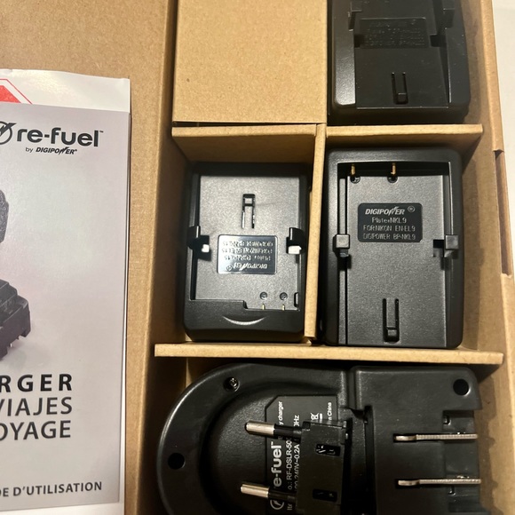 Re-Fuel by DIGIPOWER Digital SLR Travel Charger for use with Nikon DSLR Cameras - Picture 4 of 6